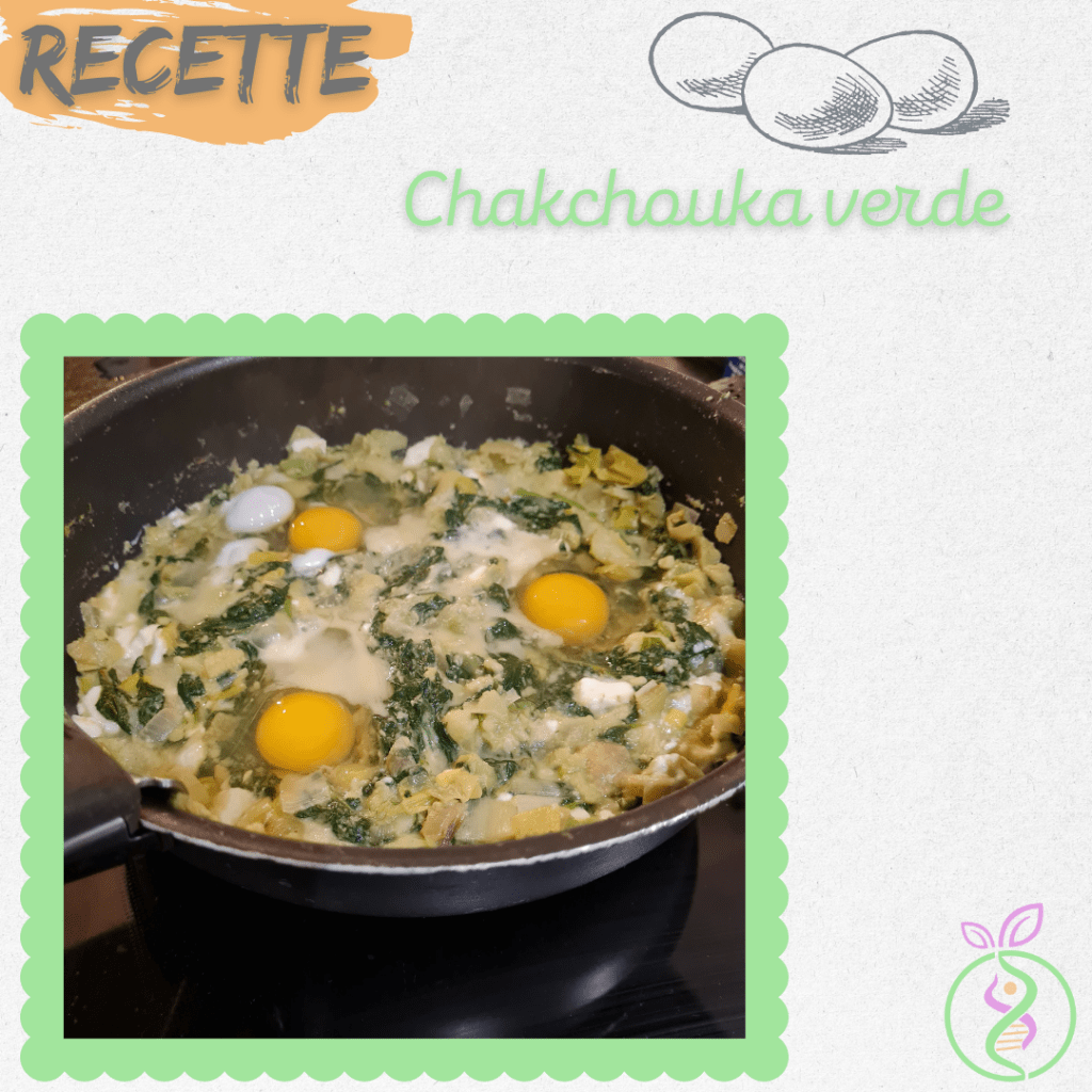 ZANGRANDO Jennifer - Diététicienne-Nutritionniste - Docteur en Biologie - chakchouka verde